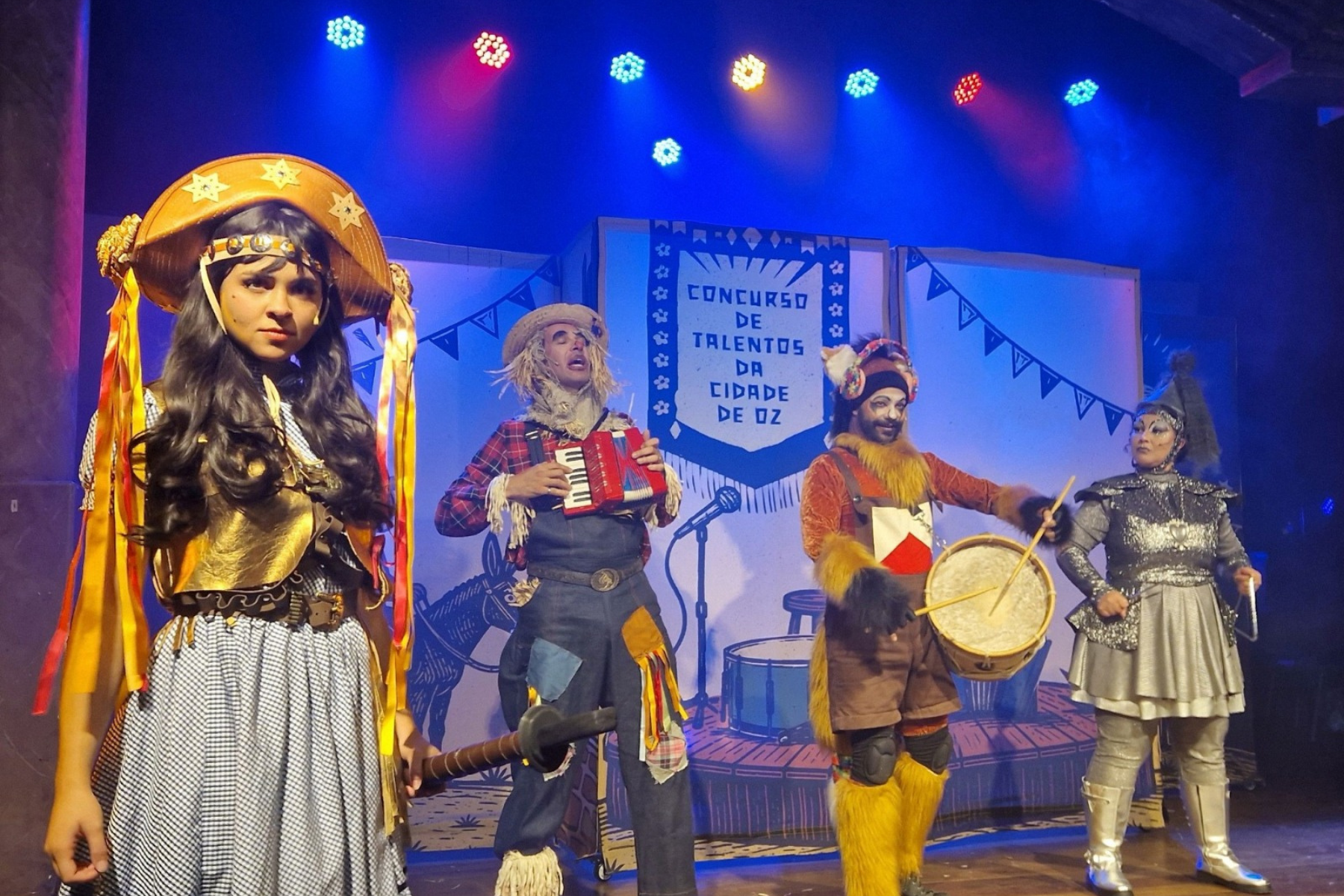 Teatro Paschoal Carlos Magno recebe peça 'Maria Bonita na cidade de Oz'