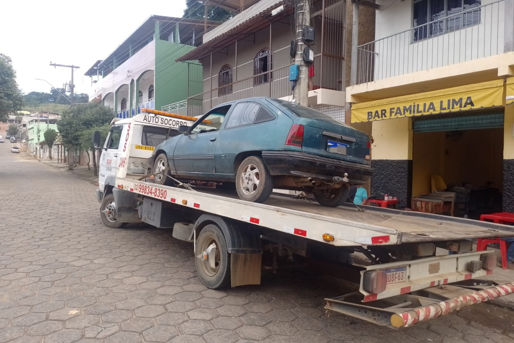Motorista suspeito de realizar manobras perigosas é localizado em Fervedouro
