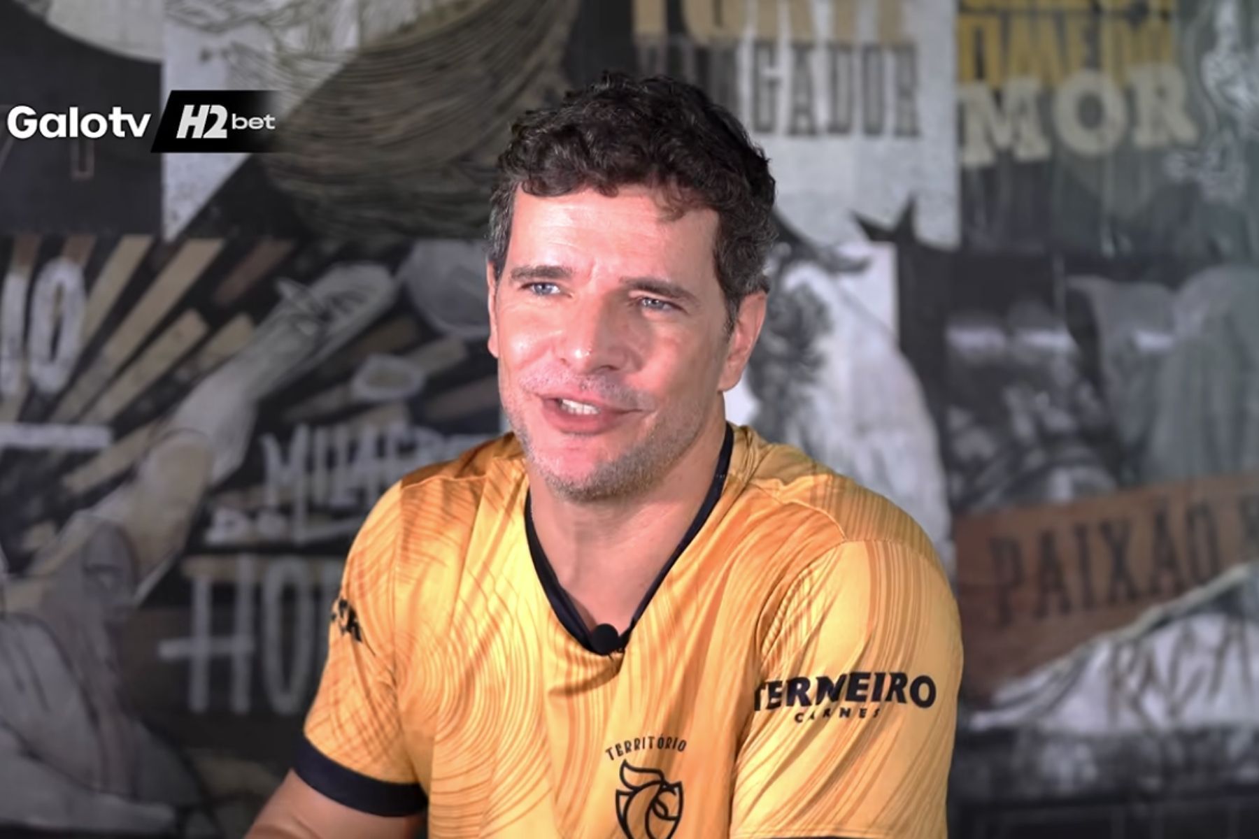 Ator da Globo revela episódio surpreendente com Atlético: 'Comi terra da Arena'