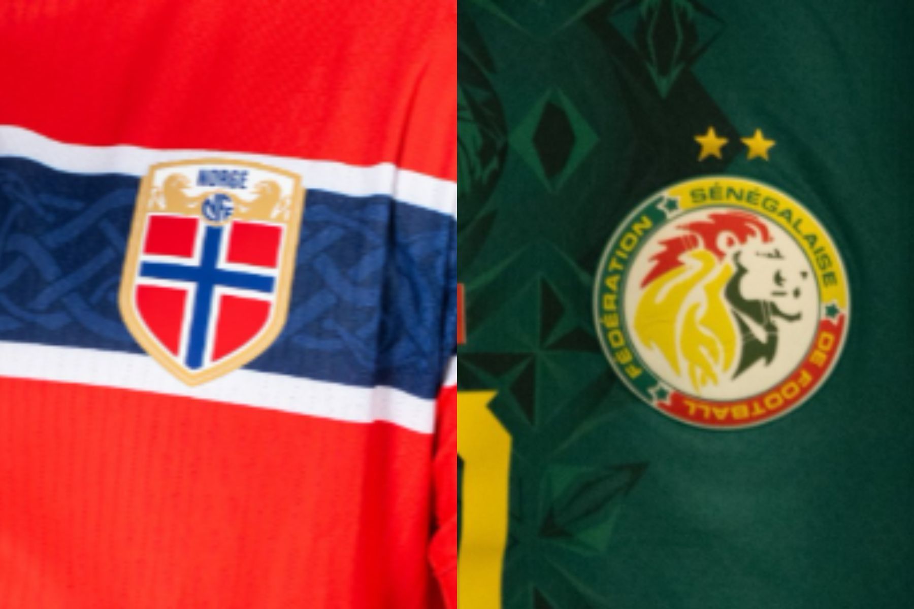 Noruega x Senegal: veja os uniformes das seleções para o jogo da Copa do Mundo