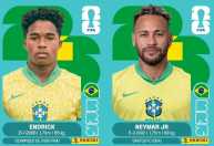 Panini lançará figurinhas de Neymar e Endrick para álbum da Copa; entenda