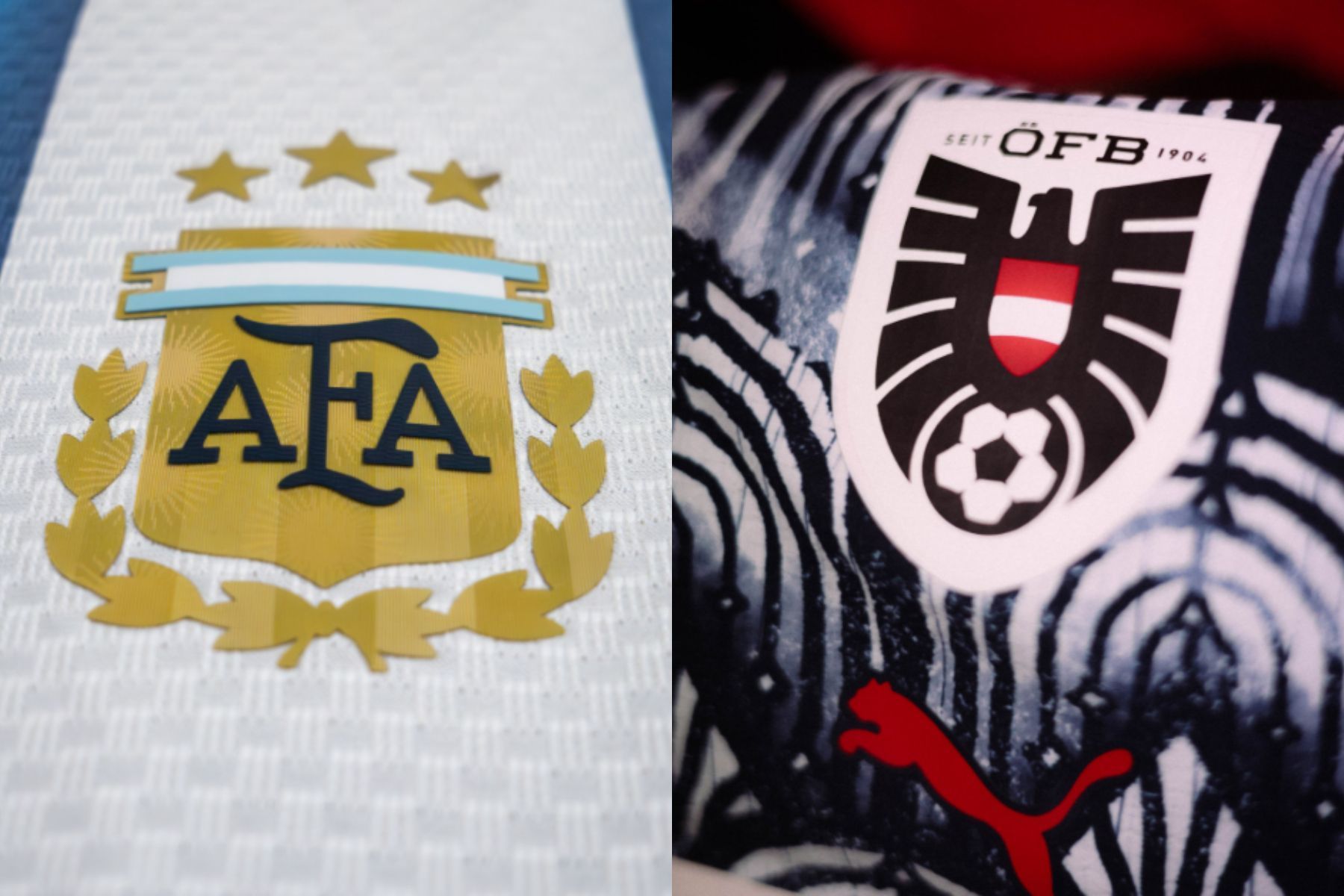 Argentina x Áustria: veja os uniformes das seleções para o jogo da Copa do Mundo
