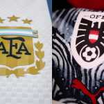 Argentina x Áustria: veja os uniformes das seleções para o jogo da Copa do Mundo