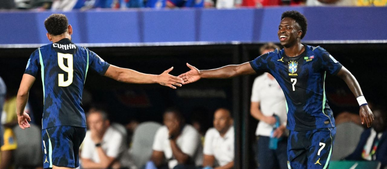 Em 'baile' de Vini e Cunha, Brasil goleia Haiti e encaminha classificação na Copa do Mundo
