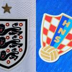 Inglaterra x Croácia: veja os uniformes das seleções para o jogo da Copa do Mundo
