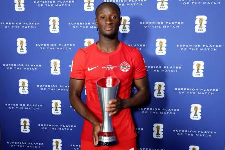 Ismael Koné eleito o jogador da partida na estreia do Canadá na Copa do Mundo de 2026
