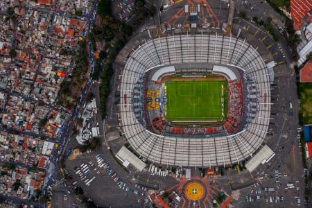 Estádio da Cidade do México, localizado em Tlalpan