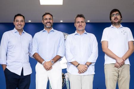 Pedro Junio, Artur Jorge, Bruno Spindel e Joaquim Pinto são protagonistas do Cruzeiro no mercado da bola • Gustavo Aleixo/Cruzeiro