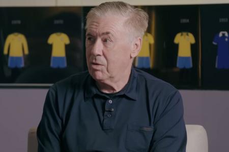Carlo Ancelotti, treinador da Seleção Brasileira