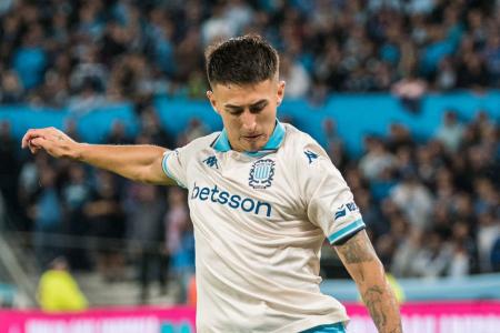 Gabriel Rojas, do Racing-ARG, é reforço do Cruzeiro • Divulgação/Racing-ARG