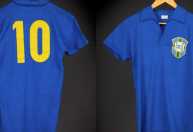Camisa usada por Pelé na final da Copa de 1958 vai a leilão e pode bater recorde