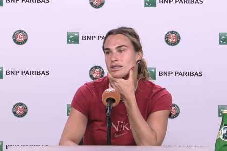 Aryna Sabalenka, eliminada nas quartas de finais de Roland Garros