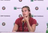 Sabalenka após queda em Roland Garros: 'Quero abandonar o tênis agora mesmo'