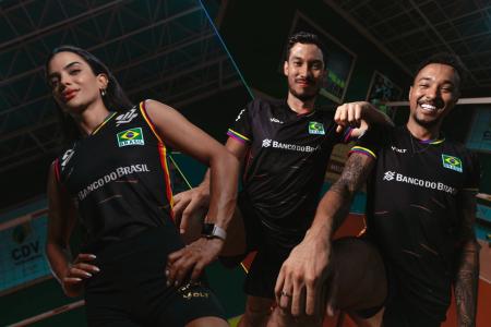 CBV lança camisa em apoio à causa LGBTQIAPN+