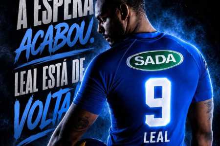 Anúncio da volta de Yoandy Leal ao Sada Cruzeiro