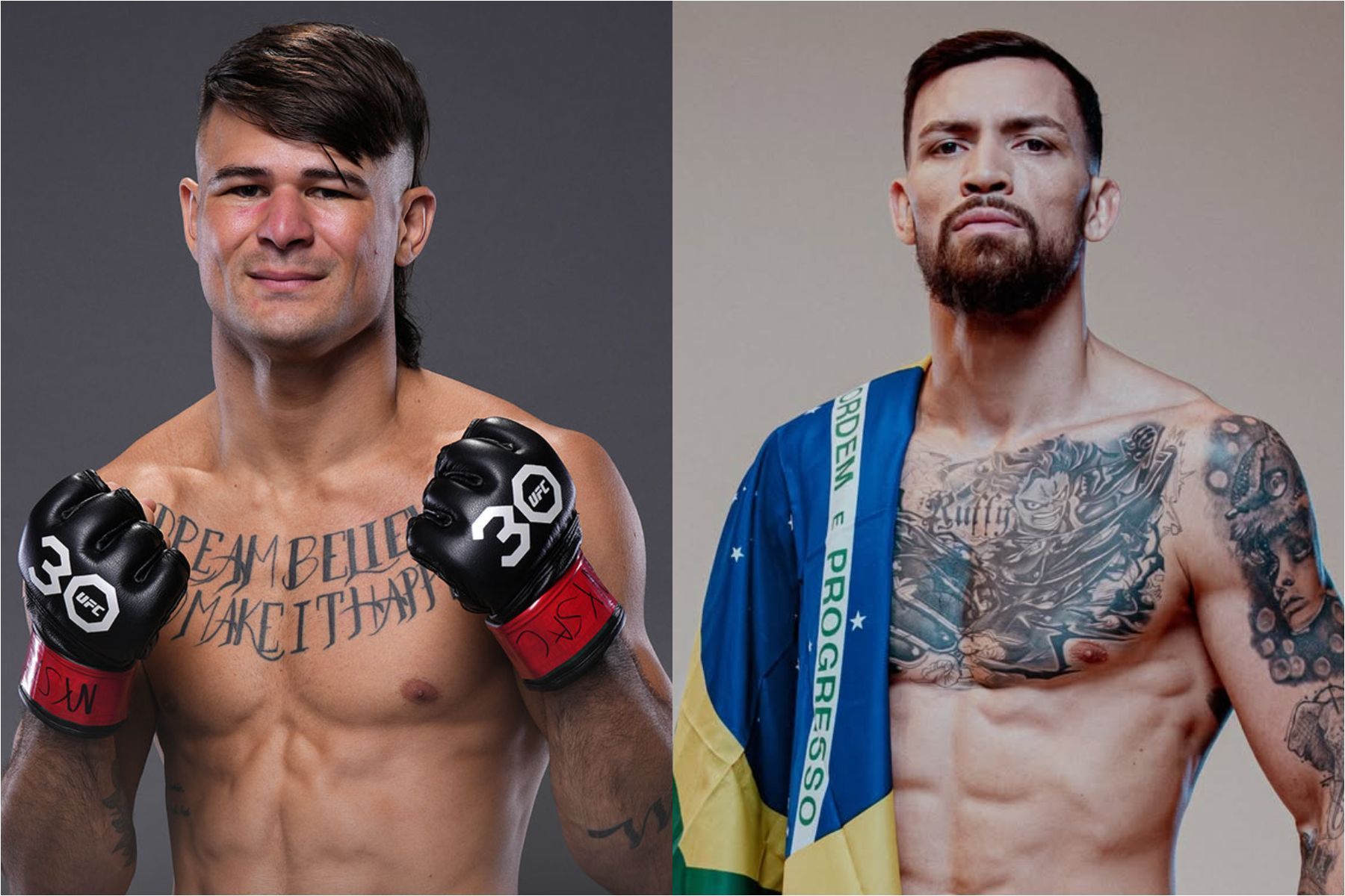 Quem são os brasileiros que lutarão no UFC da Casa Branca ao lado de Poatan