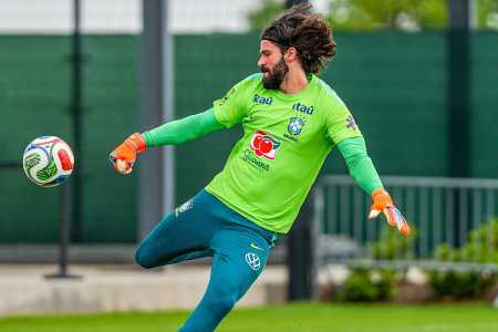 Alisson, goleiro da Seleção Brasileira