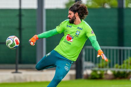 Alisson, goleiro da Seleção Brasileira