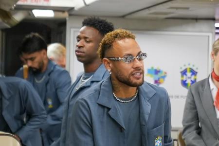 Neymar Jr nos Estados Unidos com a Seleção Brasileira • Rafael Ribeiro/CBF