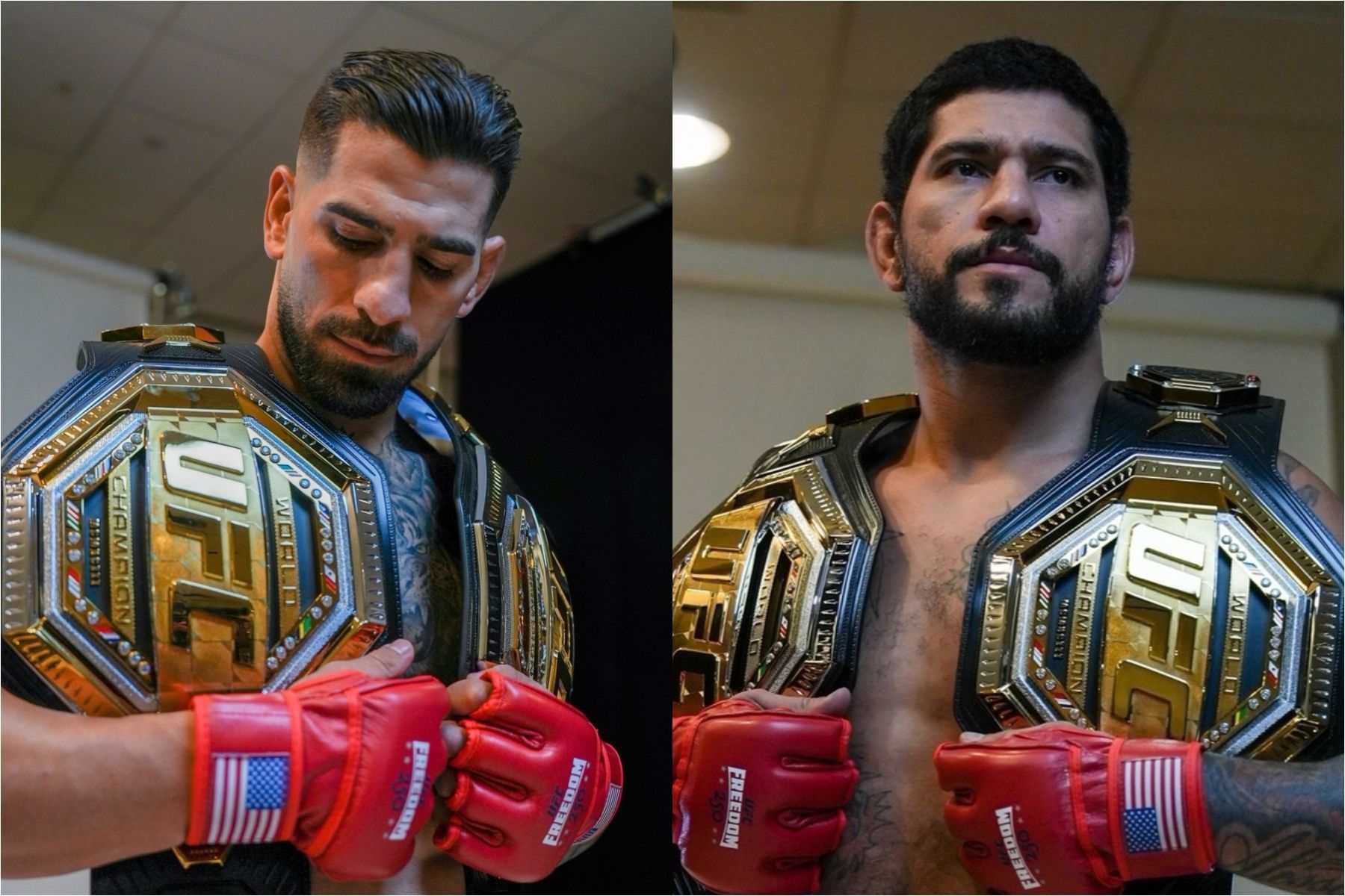 Alex Poatan e Ilia Topuria lutarão em data 'inusitada' no UFC da Casa Branca