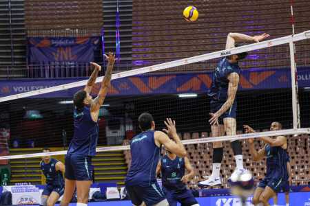 Treino da Seleção Brasileira para a VNL