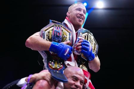 Justin Gaethje, novo campeão do peso leve (até 70kg) do UFC