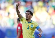 Marquinhos lamenta atuação do Brasil, mas ressalta: ‘Um passo à frente’