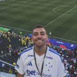 Filho de Pedrinho marca presença em Brasil x Haiti e 'representa' Cruzeiro