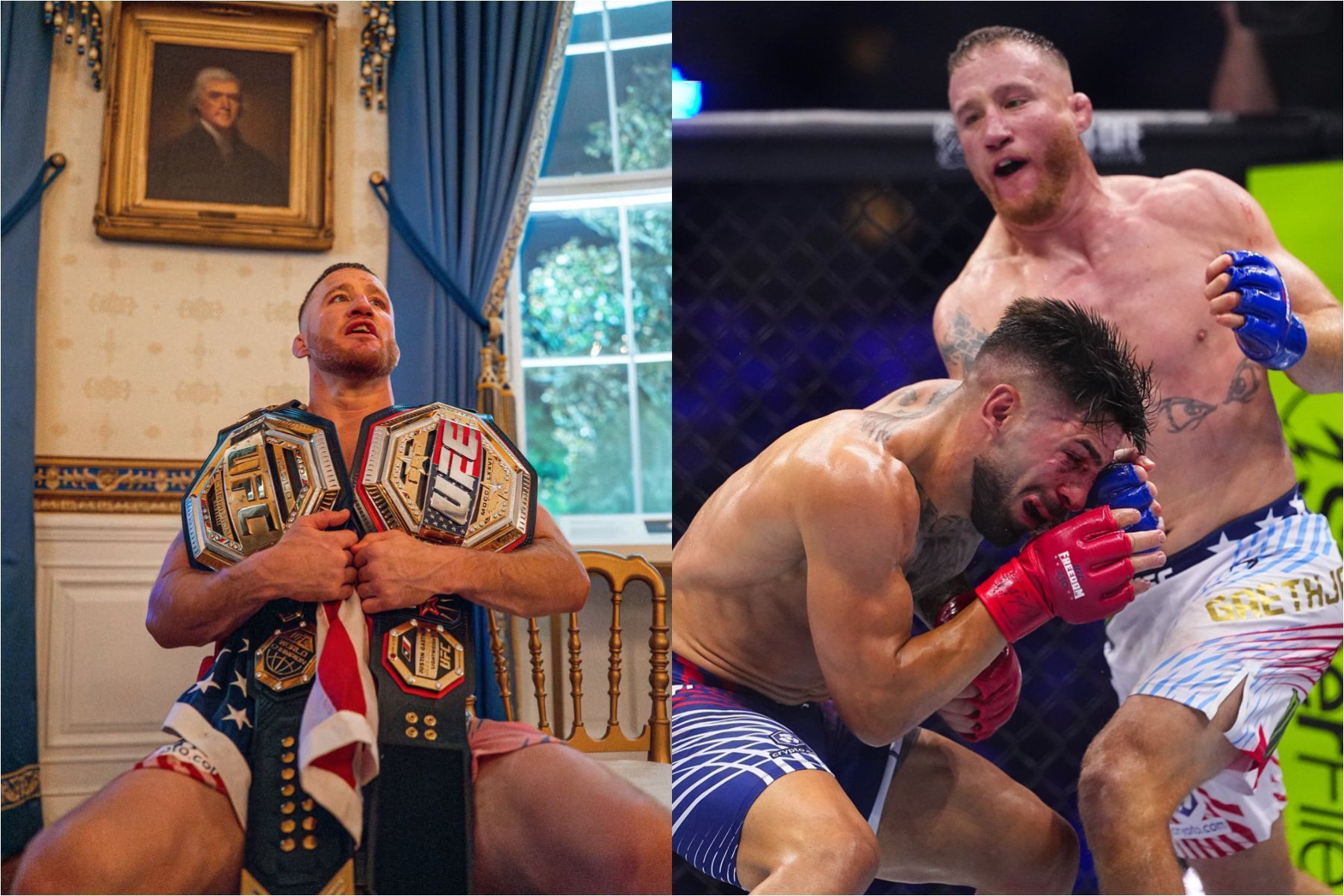 Gaethje explica como ‘destruiu’ rosto de Topuria e se tornou campeão do UFC