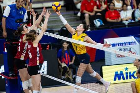 Seleção Brasileira e Alemã se enfrentaram neste domingo (21), em Ankara, na Turquia