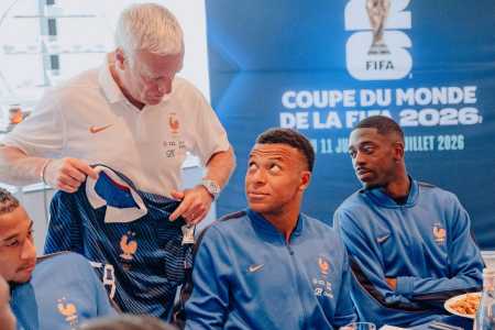 Didier Deschamps, Kylian Mbappe e Ousmane Dembele