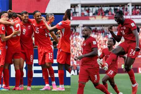 Seleção da Suíça e de Canadá na Copa do Mundo de 2026