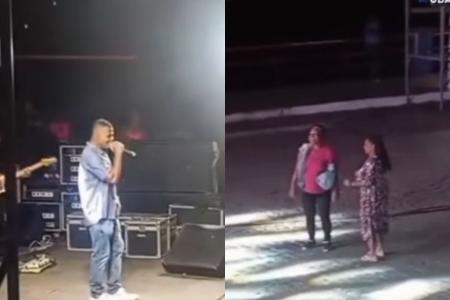 Ronny Serestiano fez show para apenas duas pessoas