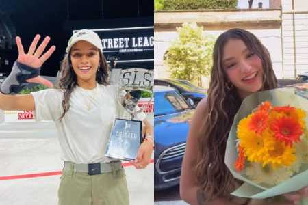 Rayssa e Duda tornaram o namoro público no início do ano
