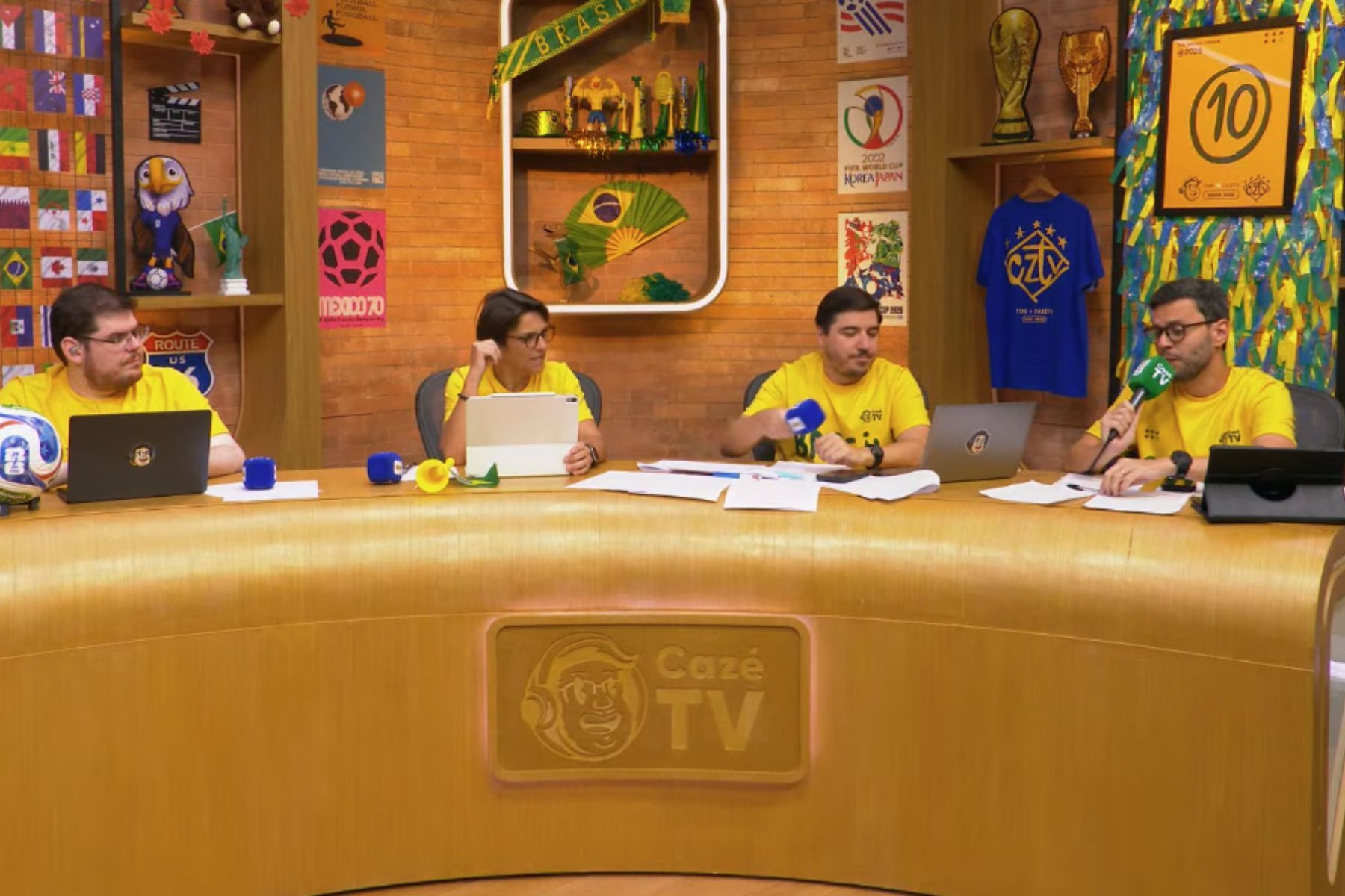 Cazé TV e Globo definem 'exclusividade' de jogos da 3ª rodada da Copa do Mundo