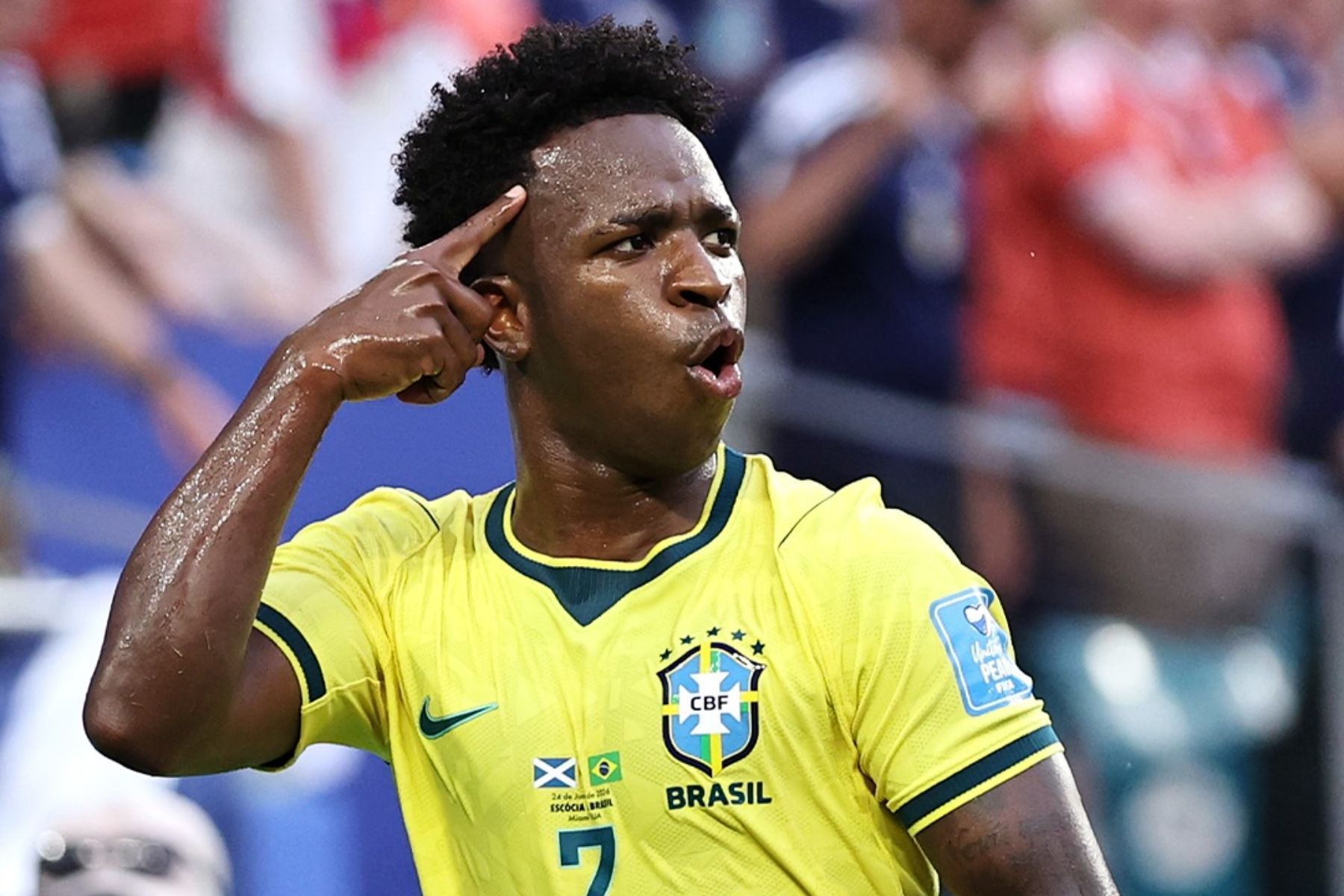 Em Copa de ‘protagonistas’, Vini Jr. persegue feito de lendas da Seleção Brasileira