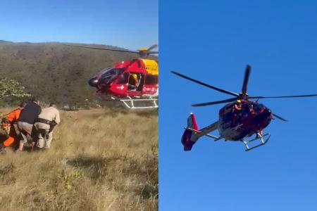 Idoso de 63 anos foi resgatado pelo Corpo de Bombeiros