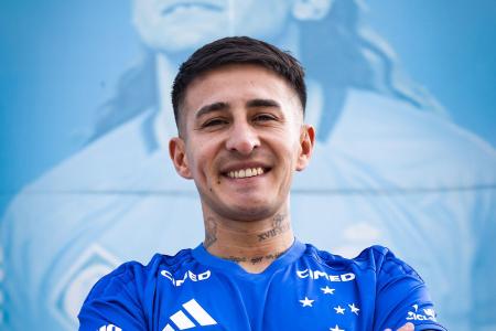 Gabriel Rojas, lateral-esquerdo do Cruzeiro • Gustavo Aleixo/Cruzeiro