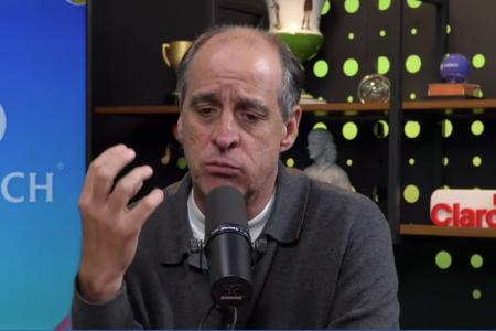 Fernando Meligeni em ação no podcast New Balls, Please!
