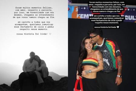 Pizane e Giovanna estavam juntos há dois anos