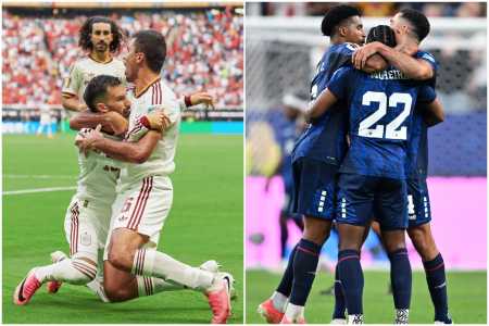 Seleções de Espanha e Cabo Verde comemoram classificação na Copa do Mundo