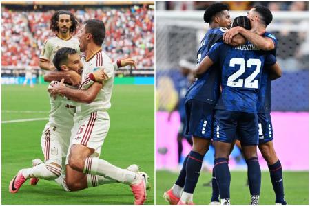 Seleções de Espanha e Cabo Verde comemoram classificação na Copa do Mundo
