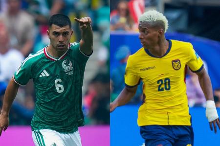 Erik Lira, do México, e Nilson Angulo, do Equador