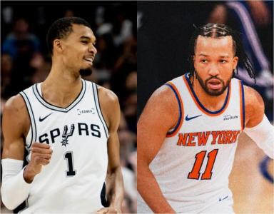 Victor Wembanyama e Jalen Brunson são destaques das equipes finalistas