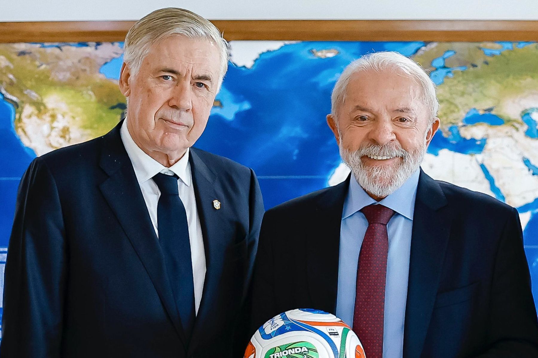 Presidente do Brasil, Lula manda recado a Ancelotti e jogadores da Seleção
