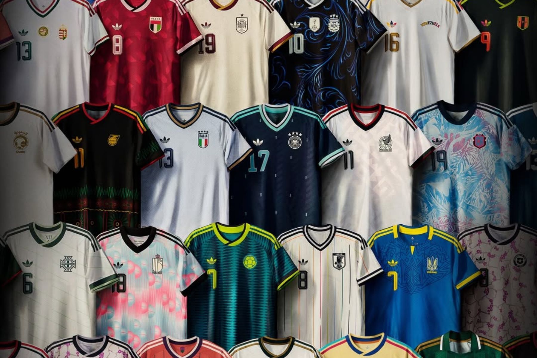 Veja preço e onde comprar as camisas oficiais das seleções da Copa 
