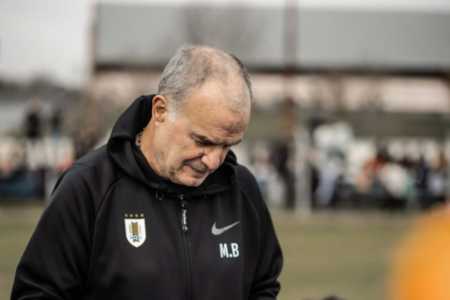 Marcelo Bielsa, técnico da Seleção Uruguaia