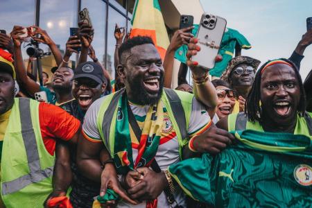Torcida de Senegal na Copa do Mundo