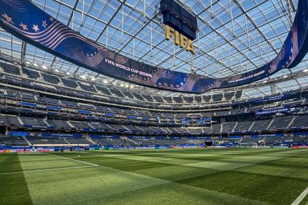 SoFi Stadium, palco de Espanha x Bélgica