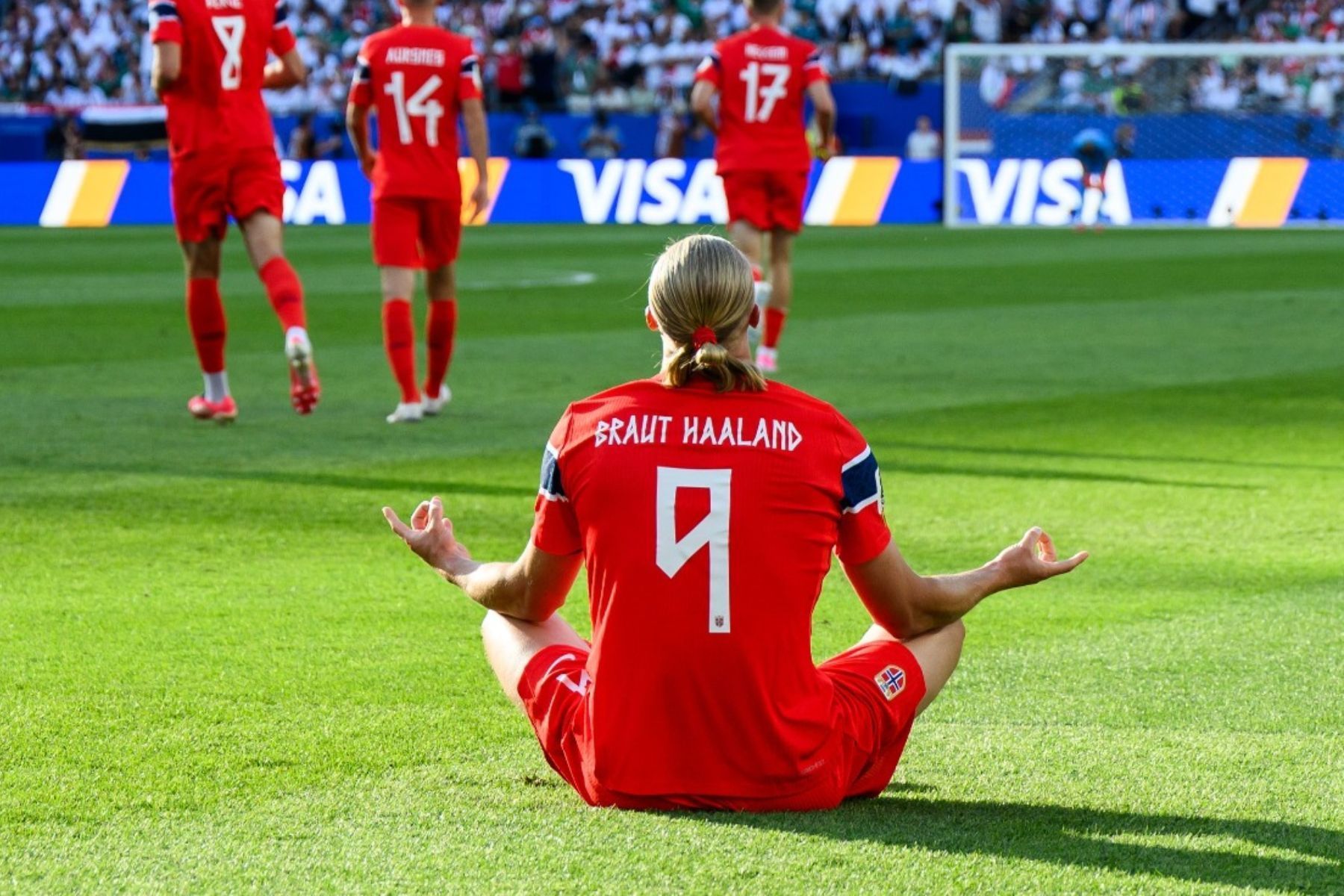 Iraque x Noruega: Haaland é eleito o melhor jogador da partida